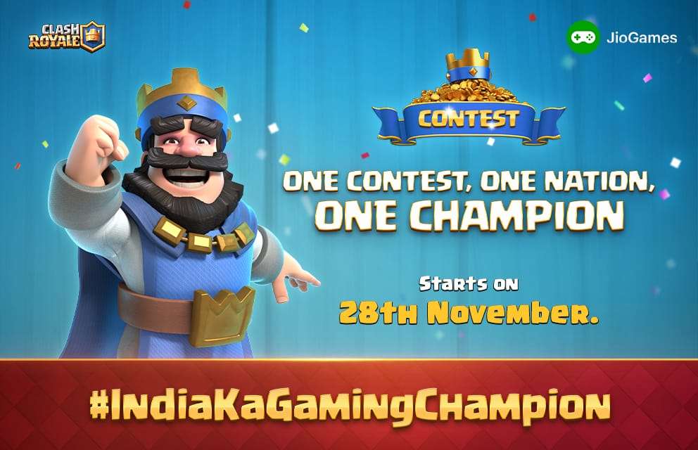 Clash Royale and Reliance Jio Team Gaming Tournament