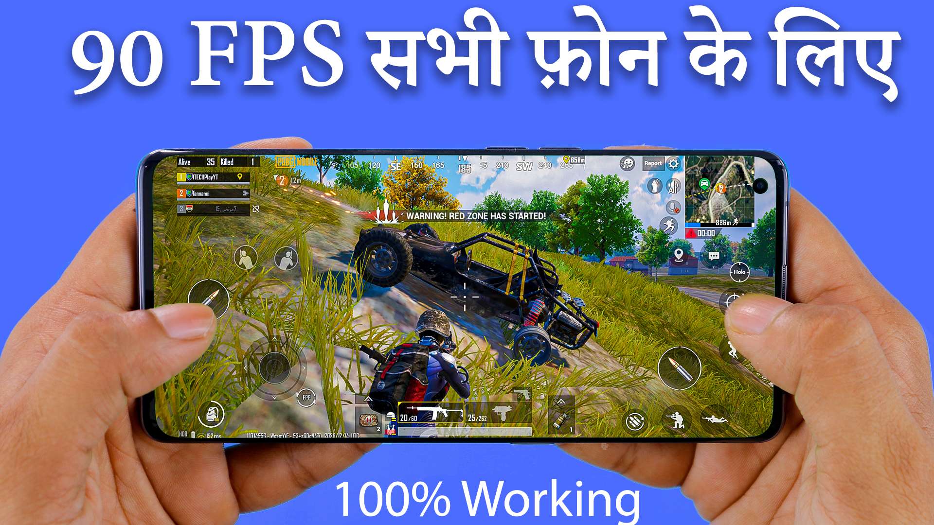 How to Play Pubg 90 FPS Setting 2021