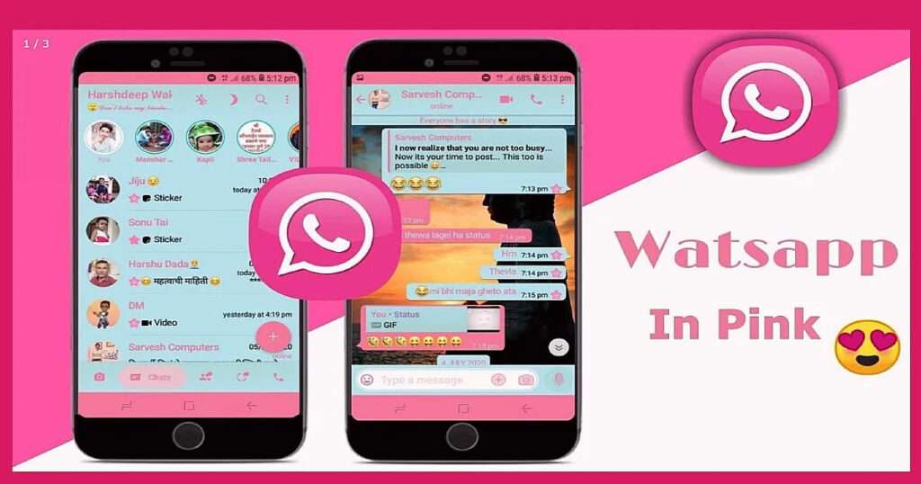 Pink Whatsapp Ultimate Feature | Whatsapp Pink