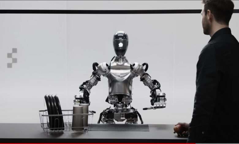 Figure AI introduces a groundbreaking new robot that brings generative AI assistance to life. (Image: Figure AI/YouTube)