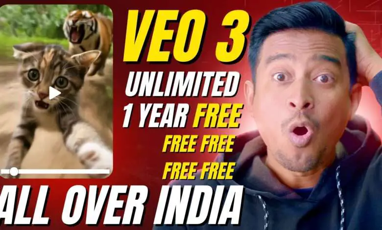 Gemini AI Veo3 1 Year Student Subscription Free – Ab 1950₹ Ka Plan Milega ₹0 Me!