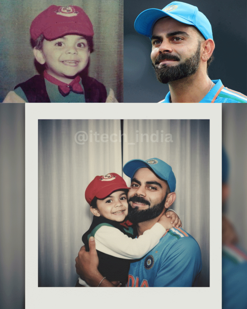 Hug My Younger Self Trend: After Saree Photos, People Now Embrace Childhood with AI Magic