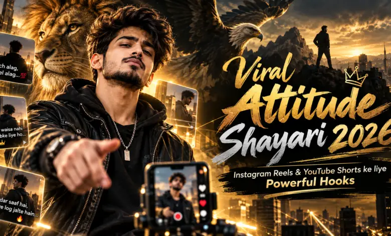 Attitude Shayari 2026 – Best Viral Shayari for Reels